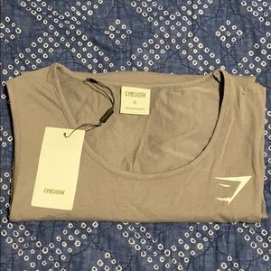 Gymshark gray tank top